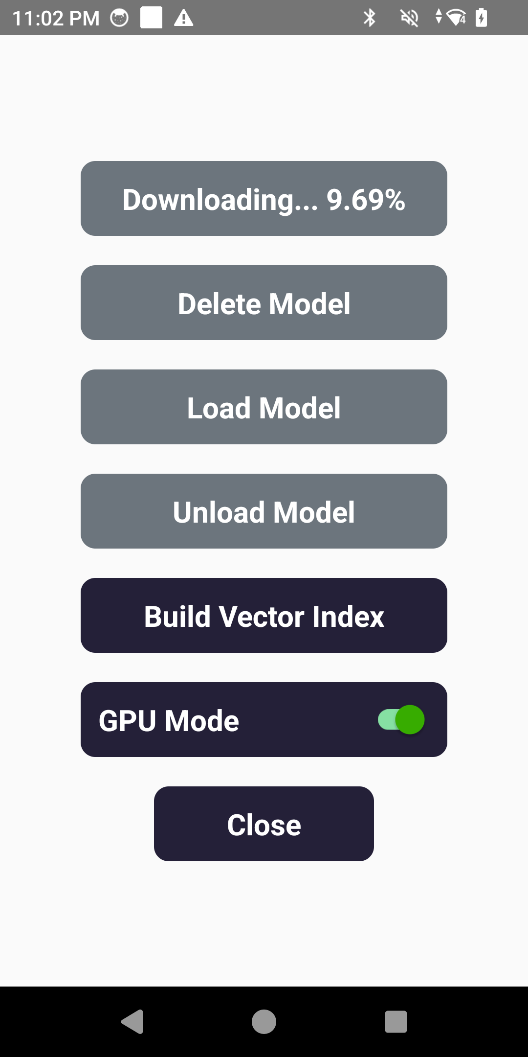 Step 2: Download Progress